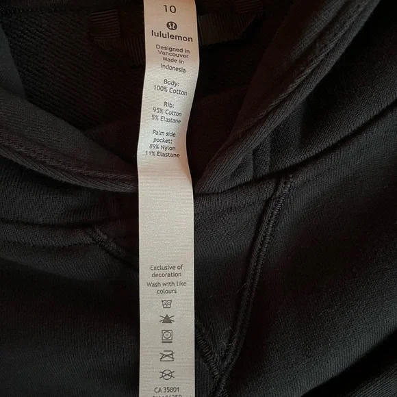 Lululemon Black Hoodie - Picture 7 of 7